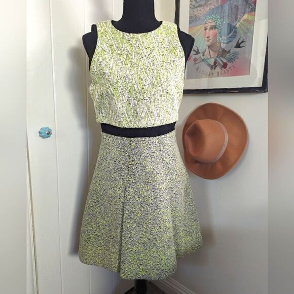 Proenza Schouler Dresses & Skirts - Proenza Schouler Chic Luxury Art to Wear Modern Tailored Feminine Dress 6